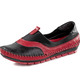 Slipper & Schnürschuhe - Gemini, bequeme Damen-Slipper, Weite G, mit herausnehmbarem Fußbett – Farbe SCHWARZ-ROT – Ansicht 1 Slipper & Schnürschuhe - Gemini, bequeme Damen-Slipper, Weite G, mit herausnehmbarem Fußbett, in Größe 035 bis 042, in Farbe SCHWARZ-ROT – Farbe SCHWARZ-ROT – Ansicht 1