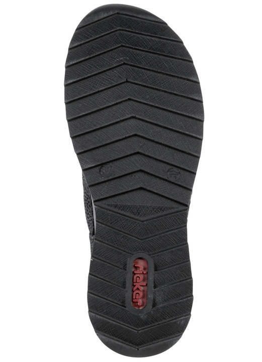 - Rieker Bootie in Narben-Optik, in Größe 036 bis 042, in Farbe SCHWARZ-BUNT Ansicht 3