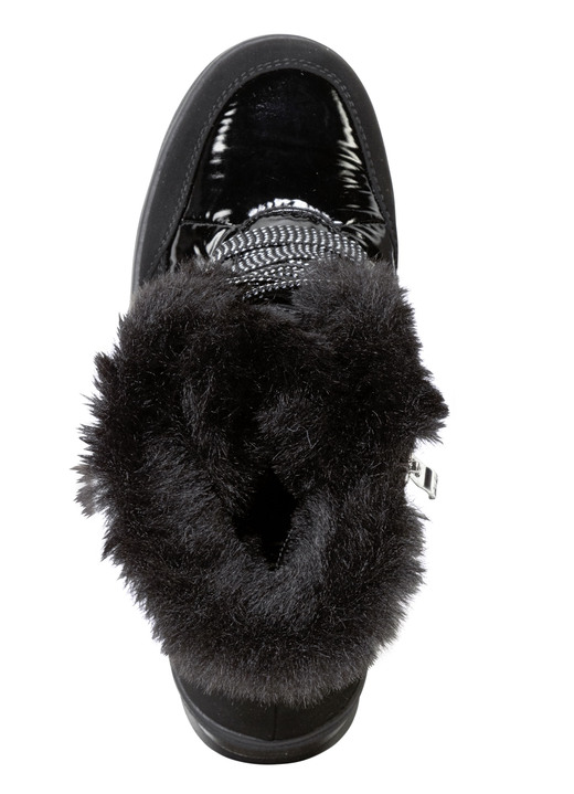 Stiefel & Stiefeletten - ELENA EDEN, gefütterte Damen-Boots, Winterschuhe, Weite G, mit herausnehmbarem Fußbett Ansicht 8 Stiefel & Stiefeletten - ELENA EDEN, gefütterte Damen-Boots, Winterschuhe, Weite G, mit herausnehmbarem Fußbett, in Größe 3 1/2 bis 8, in Farbe PERLWEISS-GRAU Ansicht 8