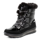 Stiefel & Stiefeletten - ELENA EDEN, gefütterte Damen-Boots, Winterschuhe, Weite G, mit herausnehmbarem Fußbett – Farbe SCHWARZ – Ansicht 1 Stiefel & Stiefeletten - ELENA EDEN, gefütterte Damen-Boots, Winterschuhe, Weite G, mit herausnehmbarem Fußbett, in Größe 3 1/2 bis 8, in Farbe PERLWEISS-GRAU – Farbe SCHWARZ – Ansicht 1