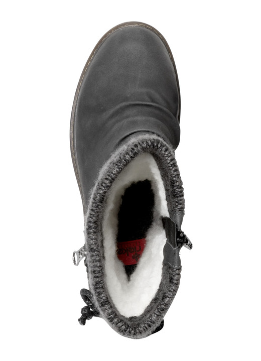 Stiefel & Stiefeletten - Rieker Stiefel aus Nubukmaterial Ansicht 2 Stiefel & Stiefeletten - Rieker Stiefel aus Nubukmaterial, in Größe 036 bis 042, in Farbe ANTHRAZIT-SCHWARZ Ansicht 2