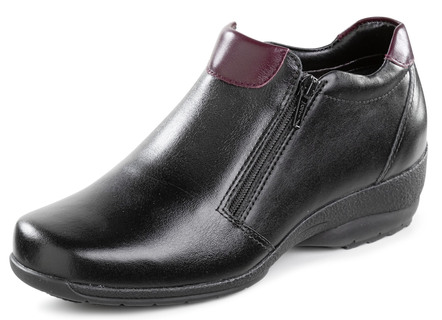 ELENA EDEN, gefütterte Damen-Boots, Winterschuhe, Weite H, mit Lammfell