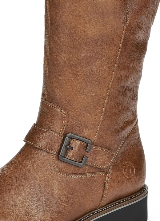 Stiefel & Stiefeletten - Remonte, gefütterte Damen-Stiefel, Winterschuhe, Weite G, mit Lammfell, in Größe 036 bis 042, in Farbe COGNAC Ansicht 8