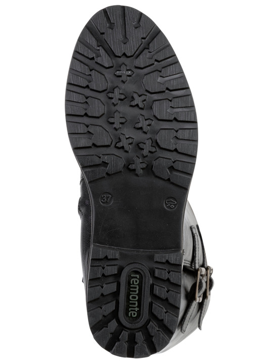 Stiefel & Stiefeletten - Remonte, gefütterte Damen-Stiefel, Winterschuhe, Weite G, mit Lammfell, in Größe 036 bis 042, in Farbe SCHWARZ Ansicht 3