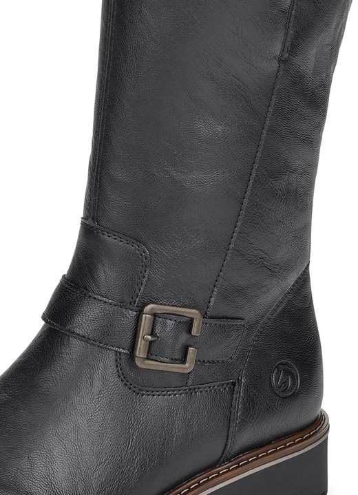 Stiefel & Stiefeletten - Remonte, gefütterte Damen-Stiefel, Winterschuhe, Weite G, mit Lammfell, in Größe 036 bis 042, in Farbe SCHWARZ Ansicht 8