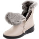 Stiefel & Stiefeletten - ELENA EDEN, gefütterte Damen-Stiefeletten, Winterschuhe, Weite H, mit Lammfell  – Farbe BEIGE – Ansicht 2 Stiefel & Stiefeletten - ELENA EDEN, gefütterte Damen-Stiefeletten, Winterschuhe, Weite H, mit Lammfell , in Größe 036 bis 041, in Farbe BEIGE – Farbe BEIGE – Ansicht 2