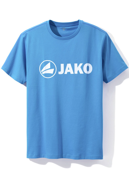 Freizeitshirts & -Kombinationen - Shirt von „Jako“ im Doppelpack, in Größe 3XL (58/60) bis XXL (56), in Farbe 1x AQUABLAU 1x SCHWARZ Ansicht 1