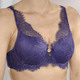 Bügel-BH - LingaDore Bügel-BH mit zarter Spitze, in Größe 070 bis 085, in Cup B, in Farbe SAPHIR – Farbe SAPHIR – Ansicht 1