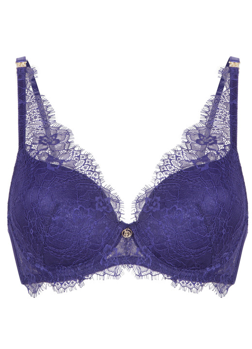 Bügel-BH - LingaDore Bügel-BH mit zarter Spitze, in Größe 070 bis 085, in Cup B, in Farbe SAPHIR Ansicht 2