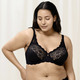 Damenmode - Triumph Amourette Bügel-BH mit Elastikspitze – Farbe SCHWARZ – Ansicht 2 Damenmode - Triumph Amourette Bügel-BH mit Elastikspitze, in Größe 075 bis 100, in Cup C, in Farbe WEISS – Farbe SCHWARZ – Ansicht 2