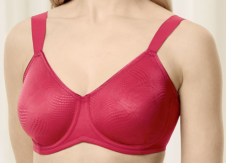 Bügel-BH - Triumph-Essential Minimizer Bügel-BH Ansicht 1 Bügel-BH - Triumph-Essential Minimizer Bügel-BH, in Größe 075 bis 095, in Cup D, in Farbe KARMINROT Ansicht 1