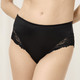 Slips - Triumph-Ladyform Soft Miederslip, in Größe 038 bis 048, in Farbe PISTAZIE – Farbe SCHWARZ – Ansicht 1