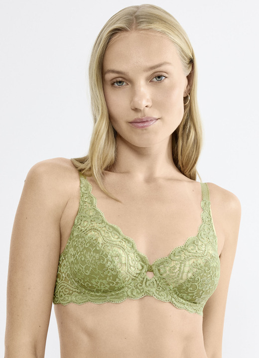 Triumph - Triumph Amourette Bügel-BH aus zarter Elastikspitze, in Größe 075 bis 100, in Cup B, in Farbe FLAMINGO Ansicht 26