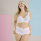 Slips - Miss Mary Miederslip mit unterlegter Elastikspitze im Vorderteil – Farbe WEISS – Ansicht 2 Slips - Miss Mary Miederslip mit unterlegter Elastikspitze im Vorderteil, in Größe 038 bis 056, in Farbe ROT – Farbe WEISS – Ansicht 2
