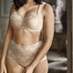 Bügel-BH - Miss Mary Bügel-BH mit strukturiertem Vorderteil – Farbe BEIGE – Ansicht 1 Bügel-BH - Miss Mary Bügel-BH mit strukturiertem Vorderteil, in Größe 075 bis 110, in Cup E, in Farbe FLIEDER – Farbe BEIGE – Ansicht 1