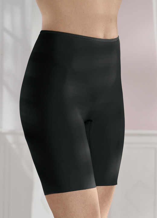 Miederhosen - Miss Mary Longpants mit Wincool Fasern, in Größe 038 bis 056, in Farbe SCHWARZ Ansicht 2