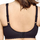 Soft-BH - Glamorise Stütz-BH mit Stickereispitze – Farbe SCHWARZ – Ansicht 3 Soft-BH - Glamorise Stütz-BH mit Stickereispitze, in Größe 080 bis 130, in Cup B, in Farbe WEISS – Farbe SCHWARZ – Ansicht 3