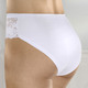 - Laurina Viererpack Slips mit Elastikspitze, in Größe 036 bis 050, in Farbe WEISS – Farbe WEISS – Ansicht 2