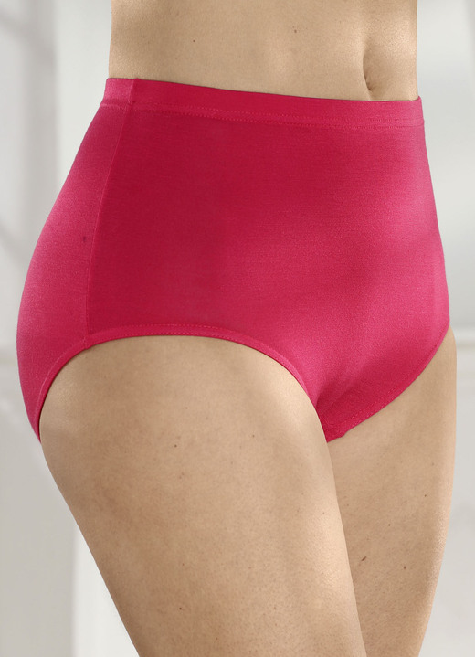 Slips - Viererpack Slips mit Gummizug im Bund, in Größe 038 bis 056, in Farbe 2X TAUPE, 2X RAUCHBLAU Ansicht 12