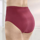 Slips - Viererpack Slips mit Gummizug, in Größe 038 bis 056, in Farbe 2X WEISS-WEINROT-BUNT BEDRUCKT, 2X WEINROT – Farbe 2X WEISS-WEINROT-BUNT BEDRUCKT, 2X WEINROT – Ansicht 4