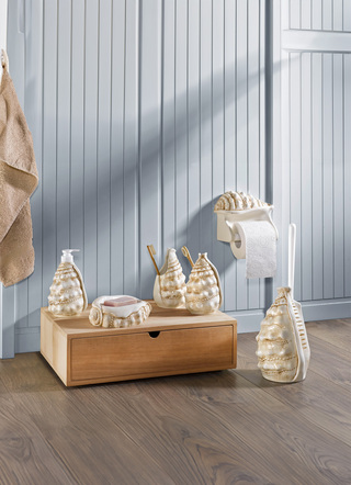 Stilvolle Badeziimmer-Accessoires aus Keramik
