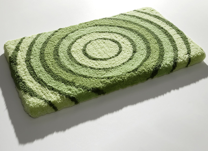 Badgarnituren - Badgarnitur von Kleine Wolke mit rutschhemmender Rückseite, in Größe 100 (Vorleger halbrund, 50/ 80 cm) bis 112( WC-Deckelbezug, 47/ 50 cm), in Farbe BEIGE Ansicht 3