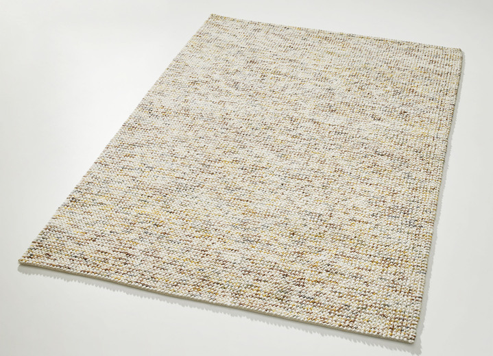 Modern - Brücken und Teppich aus Jute und Wolle, in Größe 109 (Brücke, 50x 80 cm) bis 113 (Brücke, 60x120 cm), in Farbe BEIGE Ansicht 1
