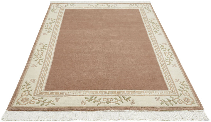 Klassisch - Handgeknüpfte Brücken und Teppiche, in Größe 101 (Brücke, 40x 60 cm) bis 304 (Teppich rund, ø 150 cm), in Farbe ROSÉ Ansicht 1