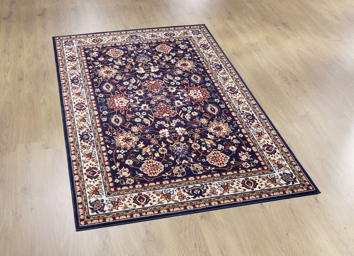 Klassisch - Brücken, Teppiche und Bettumrandungen, in Größe 111 (Brücke, 60x110 cm) bis 323 (Teppich oval, 190x280 cm), in Farbe BLAU Ansicht 3