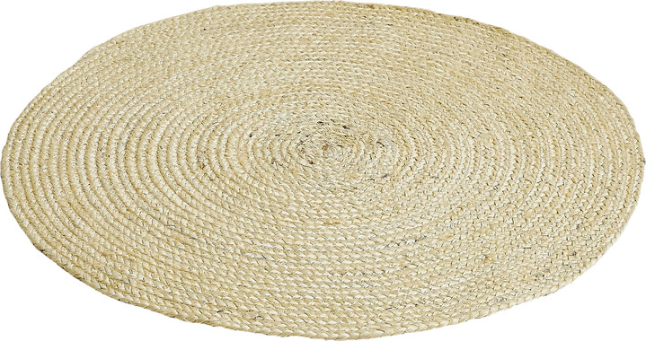 Modern - Brücken und Teppiche aus Jute und Baumwolle, in Größe 111 (Brücke, 65x130 cm) bis 306 (Teppich rund, ø 200 cm), in Farbe NATUR Ansicht 1