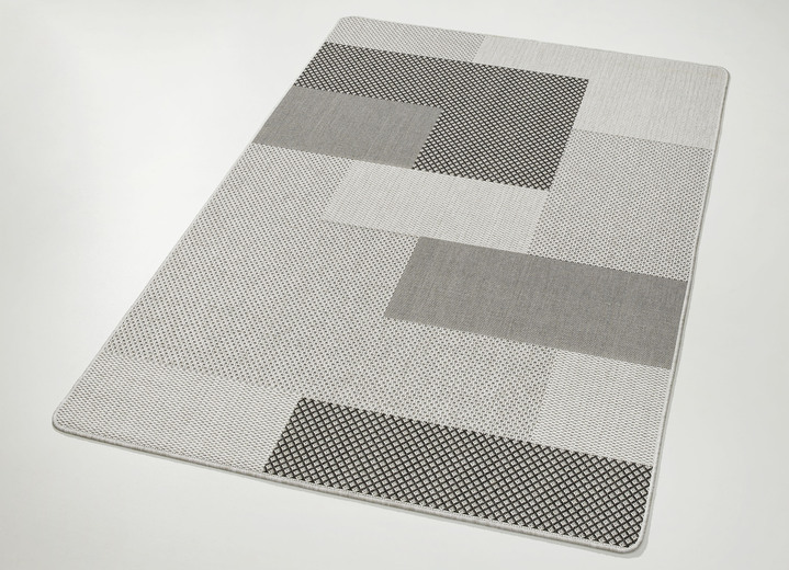 Modern - Pflegeleichte Teppiche für den Innen- und Außenbereich, in Größe 111 (Brücke, 60x110 cm) bis 282 (Teppich, 200x290 cm), in Farbe BEIGE Ansicht 4