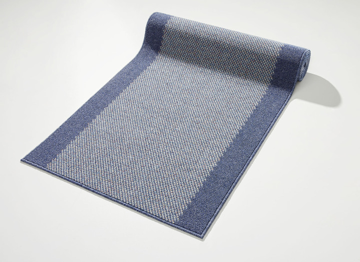 Läufer & Stufenmatten - Perfekte Läufer nach Ihrem Wunschmaß, in Größe 100 (50 cm breit) bis 106 (100 cm breit), in Farbe GRAU Ansicht 6