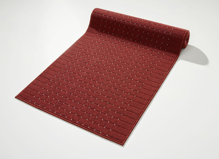 Läufer & Stufenmatten - Läufer in Wunschlänge mit rutschhemmender Latex-Rückseite, in Größe 102 (67 cm breit) bis 106 (100 cm breit), in Farbe BEIGE Ansicht 3