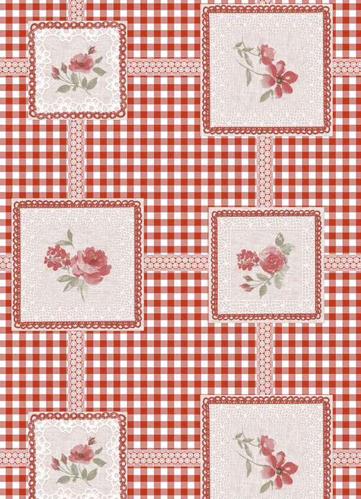 Tischdecken - Pflegeleichte Wachstuch-Tischdecke Ansicht 4 Tischdecken - Pflegeleichte Wachstuch-Tischdecke, in Größe 108 (Tischdecke, 80/ 80 cm) bis 140 (Tischdecke, 140/210 cm), in Farbe BLAU Ansicht 4