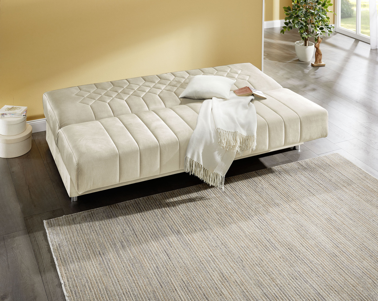 KlickKlackSchlafsofa mit Bettkasten Polstermöbel BADER