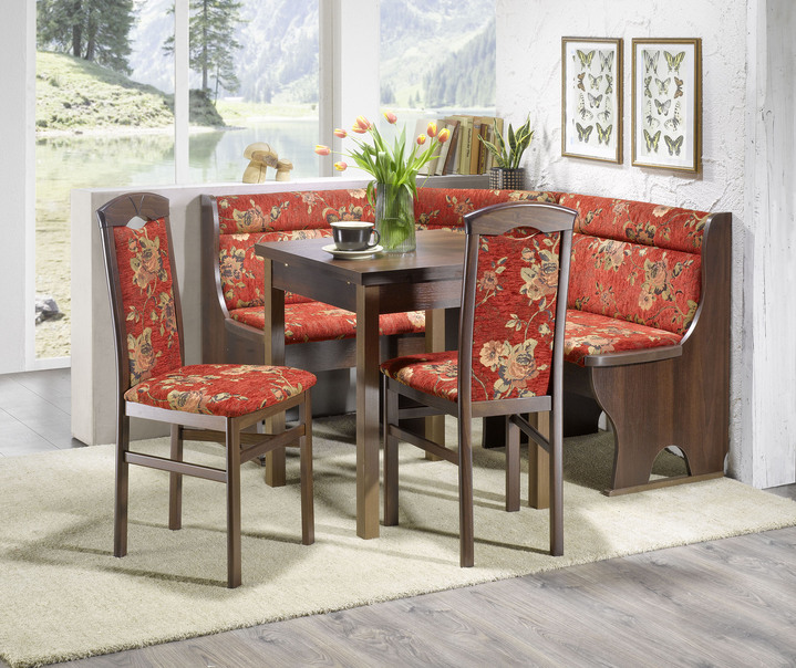 Stühle & Sitzbänke - Esszimmermöbel aus massiven Buchenholz, in Farbe BUCHE-BLAU, in Ausführung Stühle, 2er-Set Ansicht 4