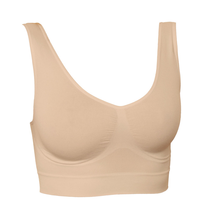 Wäsche - Wohlfühl-BH, 3er-Set Ansicht 11 Wäsche - Wohlfühl-BH, 3er-Set, in Größe 3XL (52/54) bis XXL (48/50), in Farbe ROSA-LAVENDEL-BLAU Ansicht 11