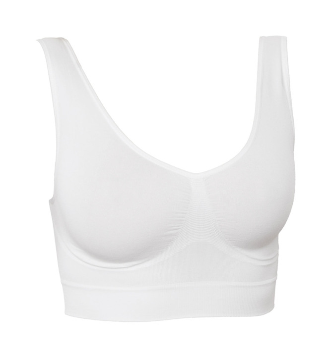 Wäsche - Wohlfühl-BH, 3er-Set Ansicht 8 Wäsche - Wohlfühl-BH, 3er-Set, in Größe 3XL (52/54) bis XXL (48/50), in Farbe ROSA-LAVENDEL-BLAU Ansicht 8