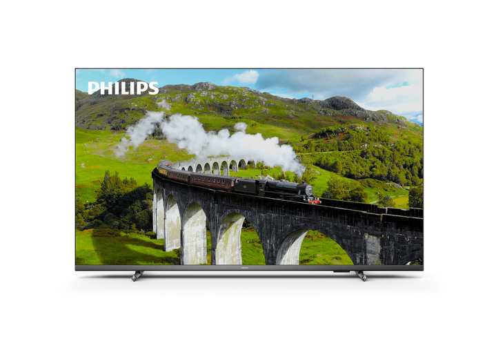 - Philips PUS/7608/12 4K-Ultra-HD Smart-LED-Fernseher, in Farbe SCHWARZ Ansicht 2