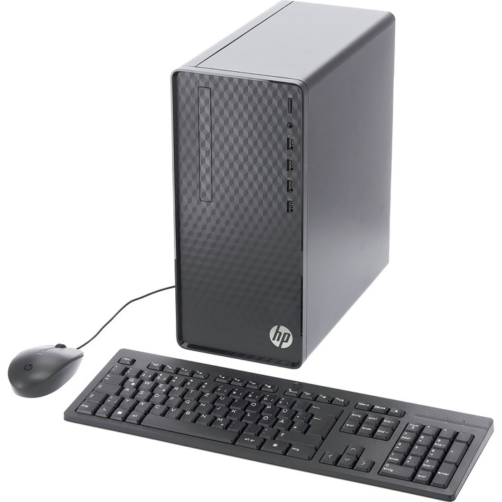 - HP Desktop M01-F3006ng Bundle PC: PC-Rechner-Set, in Farbe SCHWARZ Ansicht 2