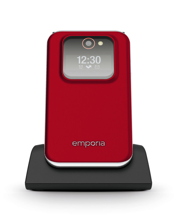 - Emporia Joy Klapphandy, in Farbe ROT Ansicht 1