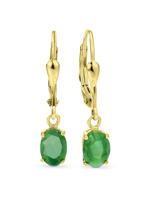 Ohrschmuck - Bezaubernde Ohrringe mit echtem Edelstein Ansicht 4 Ohrschmuck - Bezaubernde Ohrringe mit echtem Edelstein, in Farbe , in Ausführung ECHT RUBIN Ansicht 4