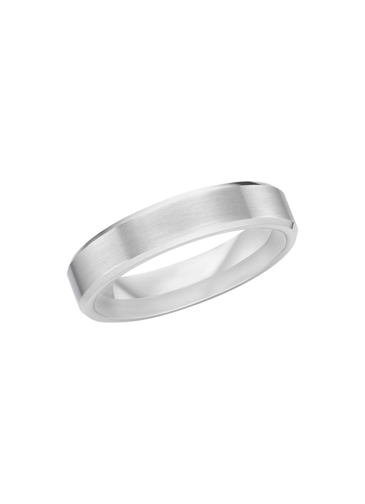 Trauringe - Mattierter Trauring in Silber 925/- fein, in Größe 160 bis 240, in Farbe , in Ausführung ohne synth. Zirkonia Ansicht 6