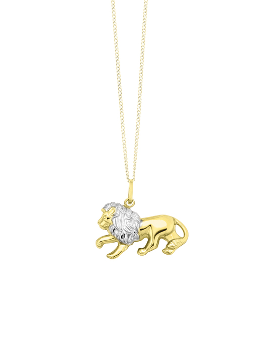 Anhänger - Löwen-Anhänger in Bicolor, in Farbe  Ansicht 2