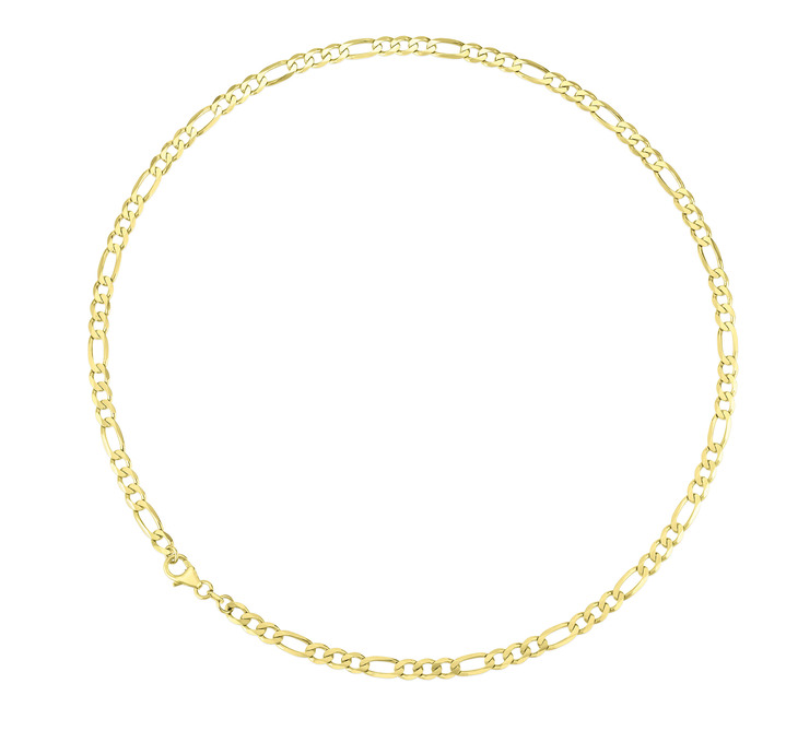 Halsketten - Diamantierte Figarokette, in Farbe  Ansicht 6