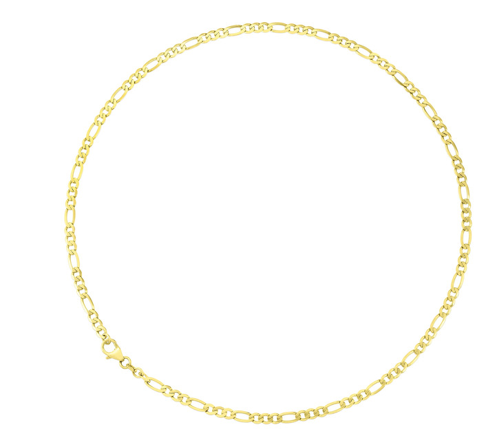 Halsketten - Diamantierte Figarokette, in Farbe  Ansicht 4