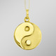 Anhänger - Toller Anhänger mit Motiv Yin und Yang, in Farbe  – Ansicht 1