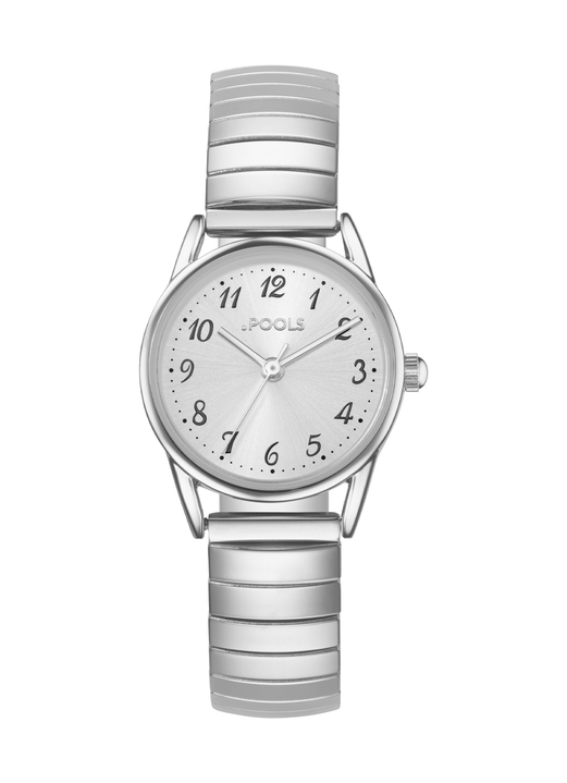 Zugband - Zeitlose Quartz-Damenuhr Pools 1988 mit Zugband, in Farbe  Ansicht 2