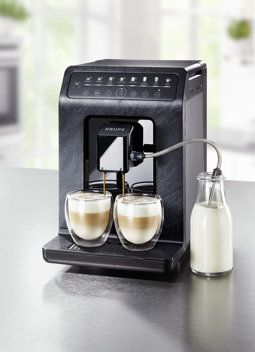 - Kaffee-Vollautomat mit Thermoblock-System, in Farbe SCHWARZ