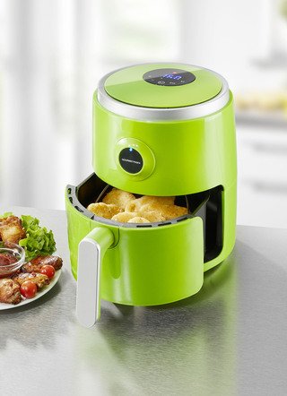 Energiesparende Heißluftfritteuse